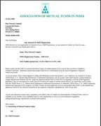 AMFI certificate