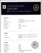 LEI certificate